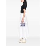 Сумка-сэтчел Petite Embroidered Denim Peekaboo ISeeU (2021-2026 годы) 2
