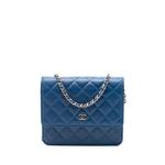 Сумка через плечо CC Square Quilted Lambskin Wallet on Chain (2017-2018 годы) 1