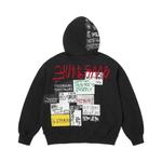 Худи Supreme 176 Zip Up Hooded Sweatshirt 'Black' 2