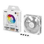 ASUS TUF Gaming TR120 ARGB REVERSE 120mm Обратный вентилятор - Белый (Одиночная упаковка) 4