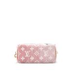 Speedy Bandouliere NM Bag Monogram Jacquard Denim Nano crossbody bag 2