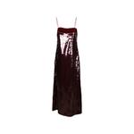 sequin-embellished spaghetti-strap dress 2