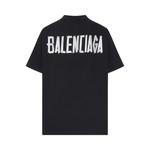 Футболка Balenciaga Large Fit «Черный» 2