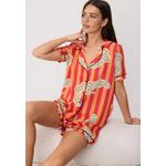 Многоцветная пижама из жаккардовой ткани с животными Shally THMSS26PT136 3