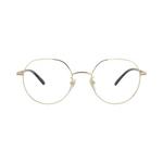 Очки Gucci Round-Frame Metal Optical Frames 'Gold/Havana/Transparent' 1