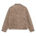 Верхняя одежда Stussy Trucker Jacket Denim 'Leopard' 2