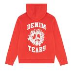 Толстовки на молнии Denim Tears University Zip Hoodie 'Red' 2