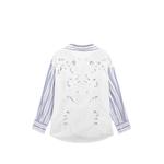 embroidered striped cotton shirt 2