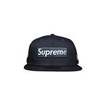 Шапки Supreme No Comp Box Logo New Era 'Тёмно-синий' 1