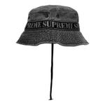 Панамы Supreme Stencil Webbing Boonie 'Black' 2