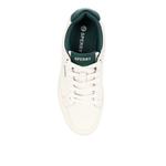 Sperry Женские кожаные кроссовки Crew 90 Off White Green 4