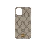 Чехлы и держатели для телефонов Gucci GG Supreme iPhone 12 Mini Case «Тан» 1