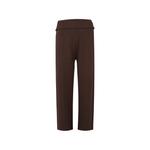 Foldover pin-tucked trousers 1