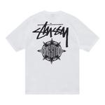 Футболки Stussy Gang Starr Tee 'White' 2