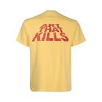 Футболки Gallery Dept. Atk Stack Logo Tee 'Yellow' 2