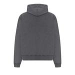 Худи Balenciaga Oversized Drawstring Hoodie 'Вымытый черный/Белый' 2