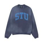 Топы Stussy Stu Appliqué Crew 'Blue' 1