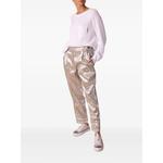 metallic pleated pants 2