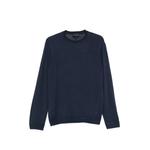 logo-patch wool sweater 1