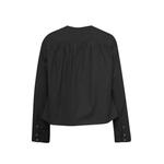stud-embellished gathered shirt 2
