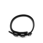 heart-embellished leather bracelet 1