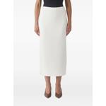 elasticated-waist midi skirt 1
