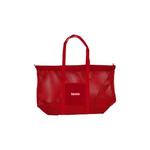 Сумки-тоут Supreme Mesh Tote Bag «Красный» 1