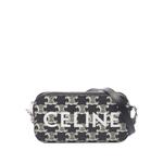 2015-2026 Triomphe Coated Canvas Logo Horizontal Pouch crossbody bag 1