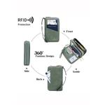 Винтажный держатель для паспорта RFID Многофункциональный кошелёк 2