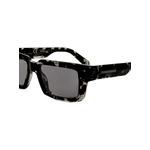 tortoiseshell-effect square-frame sunglasses 2