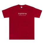 Футболки Supreme Shop Tee «Red» 1