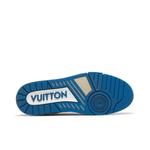 Кроссовки Louis Vuitton Trainer «Белый Черный Синий» 4