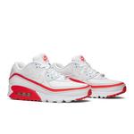 Кроссовки Undefeated x Nike Air Max 90 'White Solar Red' 8
