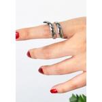 Кольцо-бандаж Orphic Double Wrapped из белого золота 3