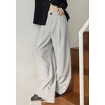 Широкие брюки со складками и карманами [BA7569] 1