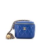 Стеганый мини-клатч Pearl Crush Vanity Case с цепочкой 1