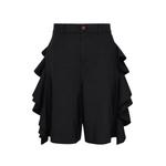 ruffled gabardine shorts 1