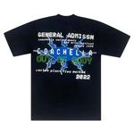 Футболка T-Shirts Cactus Plant Flea Market x Coachella Tee 'Black/Blue' 2