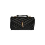 Сумки через плечо Saint Laurent Lambskin Envelope Bag 'Черный' 1