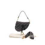 Сумка на плечо Oblique Canvas Saddle Bag (2020 год) 2