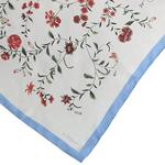 Шарфы Givenchy Floral Print Silk Scarf 'Light Blue' 3