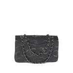 Сумка Denim Sequin CC Classic Double Flap среднего размера 2