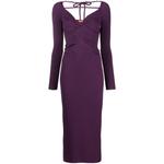 cut-out long-sleeve maxi dress 1
