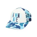 Кепки-тракер BAPE ABC Camo NYC Logo Mesh Cap 'Blue' 1