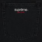 Шорты Supreme Baggy Denim Short 'Black' 3