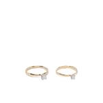 18K gold Toi et Moi diamond ring 1