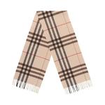 Шарфы Burberry Giant Check Cashmere Scarf 'Alabaster' 2