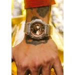 GA-2100BM-7A5 Мужские аналогово-цифровые часы с прозрачным смоляным ремешком 5