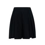 soft Milan pleated knitted shorts 1