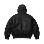 Куртки Supreme x Schott Shearling Hooded Work Jacket 'Черный' 2